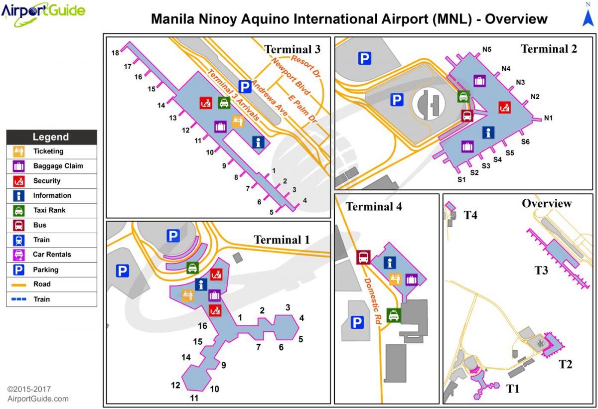 生活攻略-从菲律宾（机场）到中国，菲律宾机场详图(1)