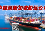 中国广州/深圳/中山海运到新加坡船运公司-整柜订舱散货...