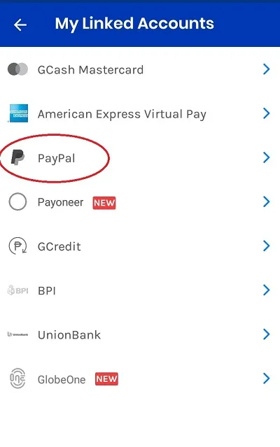 生活攻略-如何将 PayPal 关联到 GCash(3)
