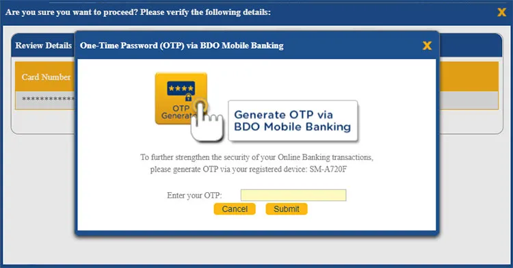 生活攻略-如何锁定您的 BDO 信用卡以防止未经授权的交易(5)