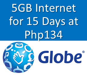 生活攻略-globe 15天5GB流量仅需84P(1)
