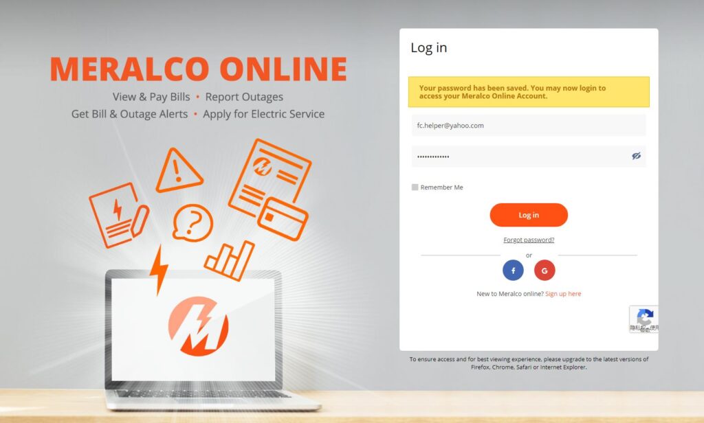生活攻略-菲律宾电力局Meralco在线注册及官网自助缴费(8)