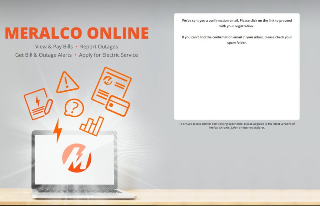 生活攻略-菲律宾电力局Meralco在线注册及官网自助缴费(5)
