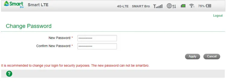 生活攻略-如何更改 Smart Bro Pocket WiFi 密码(3)