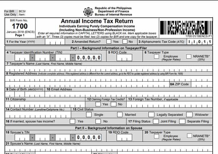 生活攻略-如何在菲律宾提交所得税申报表(3)