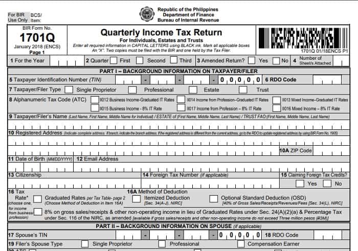 生活攻略-如何在菲律宾提交所得税申报表(6)