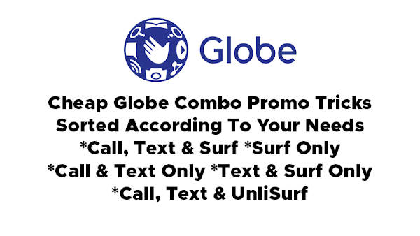 生活攻略-根据您的需要排序的廉价 Globe Combo 促销技巧(1)