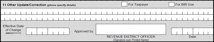 生活攻略-菲律宾如何填写 BIR 表格 1905 以更改或更新您的纳税人信息(18)