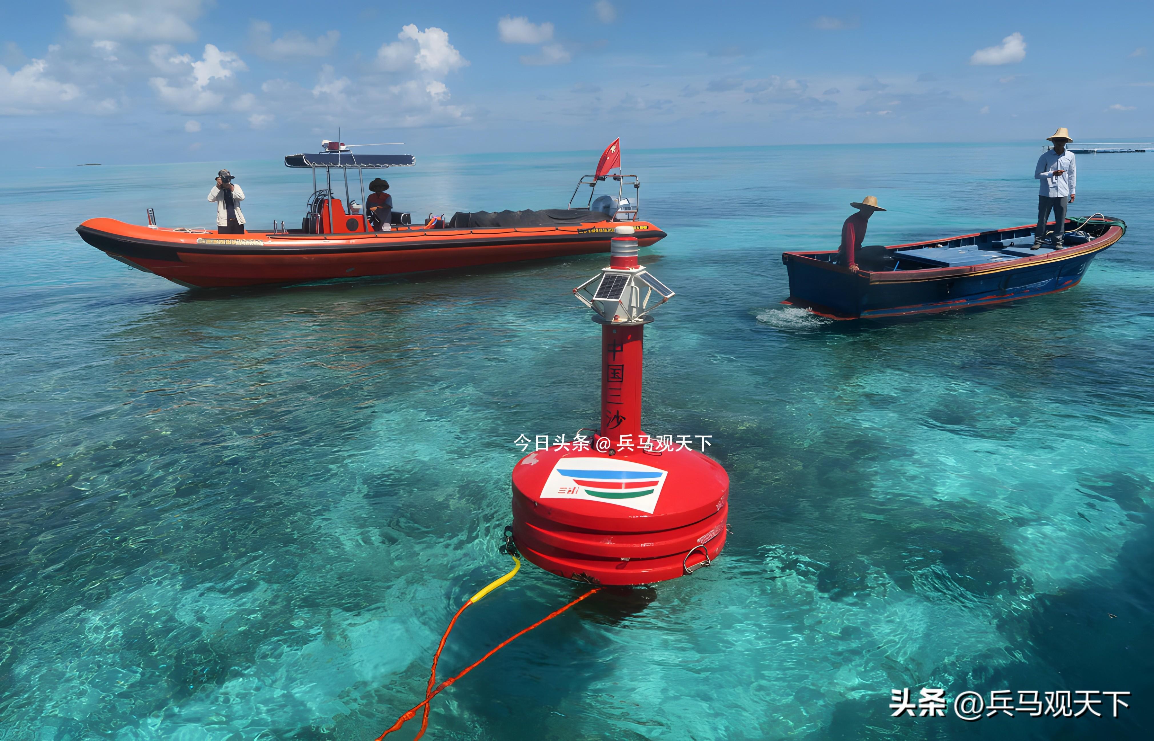 快讯-动真格了！就在刚才，中国在南沙群岛海域设置航标(2)