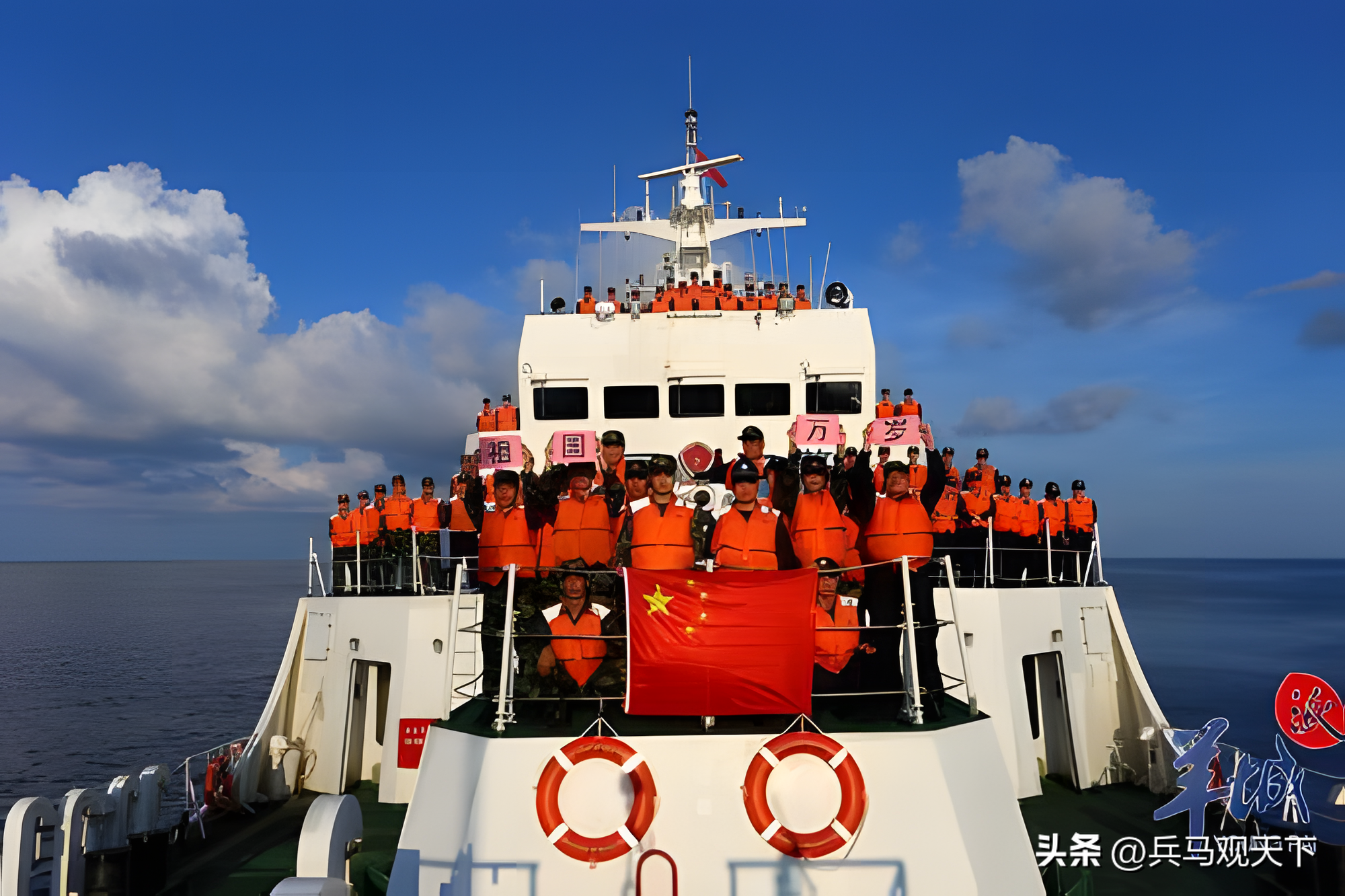 快讯-动真格了！就在刚才，中国在南沙群岛海域设置航标(6)