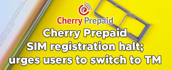 快讯-Cherry Prepaid 停止 SIM 注册，告诉用户切换到 TM(1)