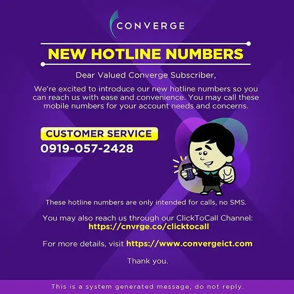 生活攻略-如何拨打 Converge 热线和客户服务(3)
