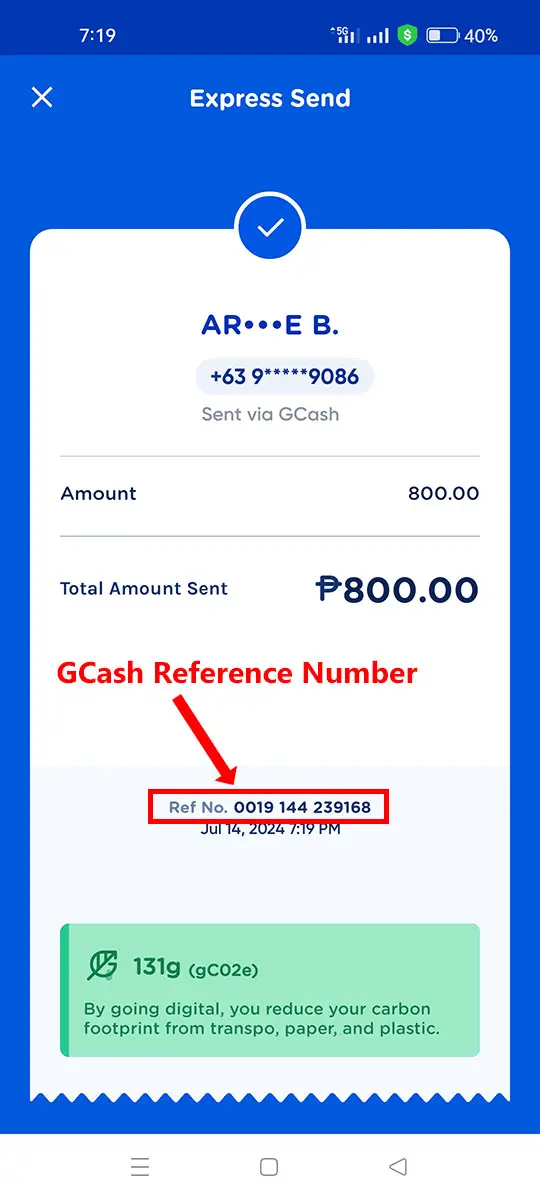 生活攻略-GCash Reference Number 是什么? 如何检查GCash Reference Number(2)