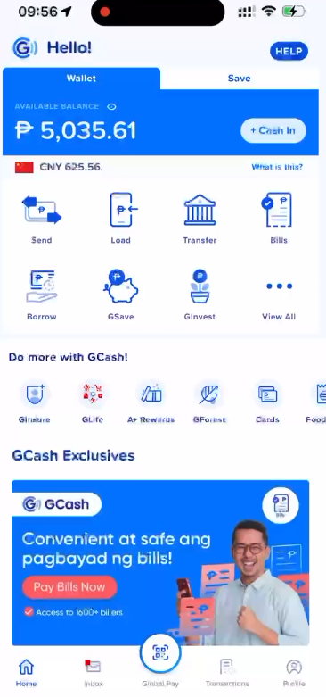 生活攻略-如何使用 GCash 转账到支付宝（自转自收）？(1)