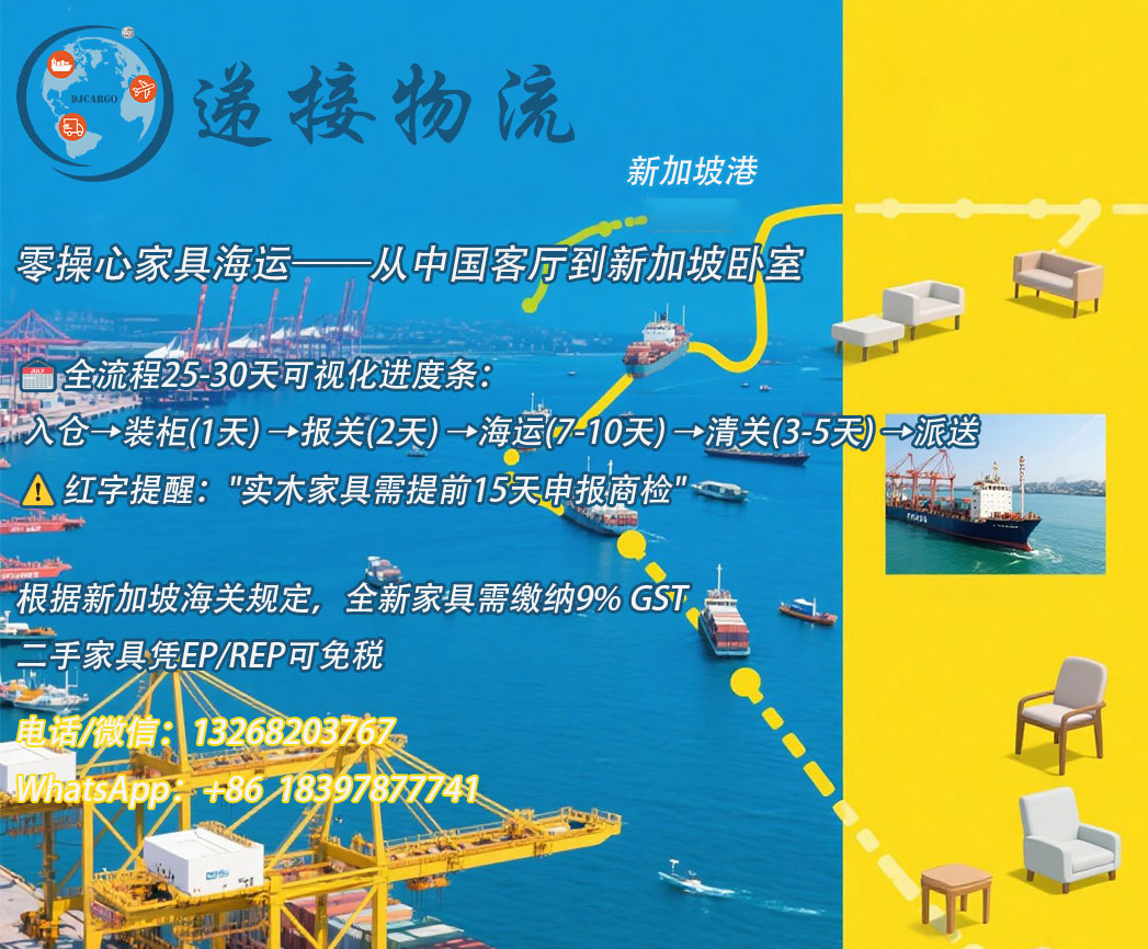 海运家具到新加坡如何省运费又省心？这些细节要知道