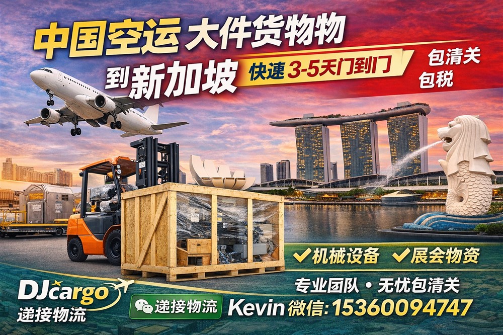 空运海运-从中国空运大件货物到新加坡价格是多少？需要怎么操作？(1)