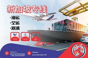 空运海运-中国订购货架海运到新加坡｜双清到门专线(1)