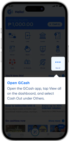 生活攻略-Gcash通过商店提现方法(1)