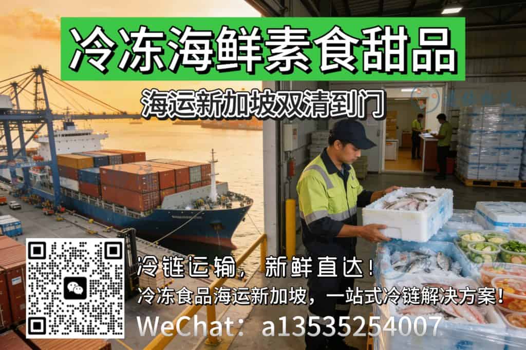 空运海运-冷冻海鲜/素食海运新加坡｜-18℃冷链 · 12天双清到门(1)