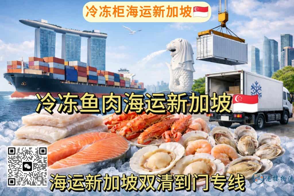 空运海运-带鱼段 · 鲳鱼 · 冷冻虾仁 · 即食海参-海运新加坡冷链(1)