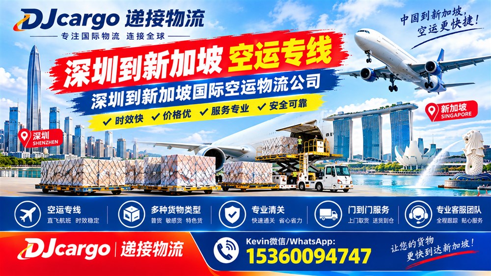 空运海运-深圳到新加坡空运双清到门物流，深圳直飞新加坡空派专线(1)