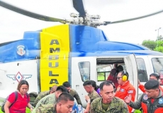 菲律宾一矿村山体滑坡造成7人死亡；超过40人失踪