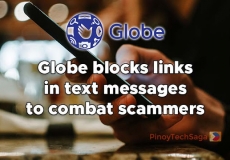Globe 阻止短信中的链接以打击诈骗者