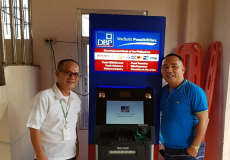 DBP 在没有银行账户的 E. Samar 城镇部署 ATM