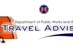 DPWH将在长周末进行道路维修