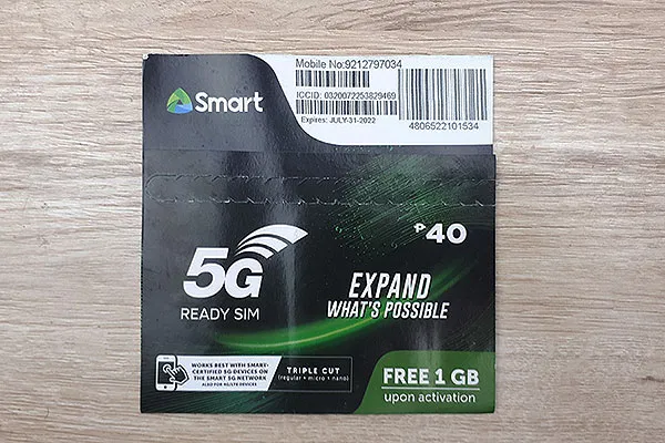 如何激活Smart SIM 卡（LTE 和 5G）
