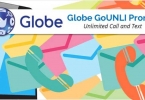 2023年Globe GoUNLI 促销列表 – 无限通话和短信