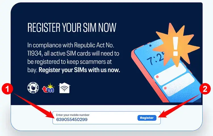 生活攻略-Globe 和 TM SIM 注册：如何在线注册您的 Globe 和 TM SIM(2)