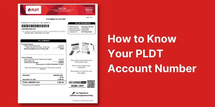 如何知道您的 PLDT 帐号